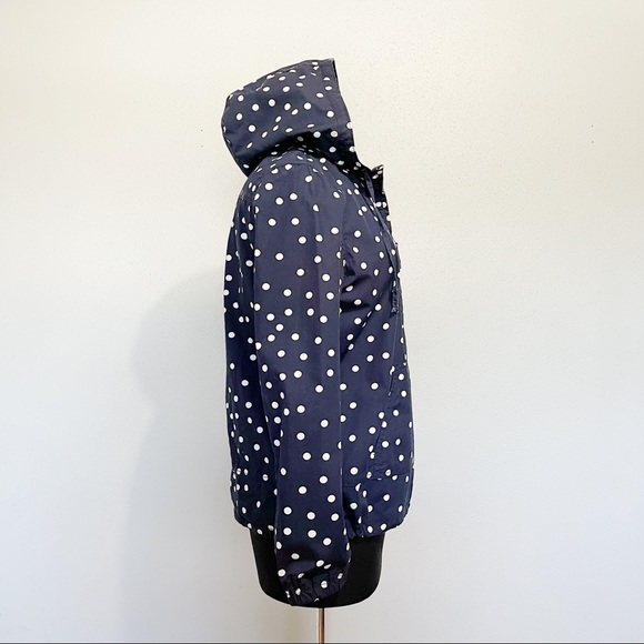 St John’s Bay Polka Dot Hoodie Navy Size Small - Picture 5 of 10